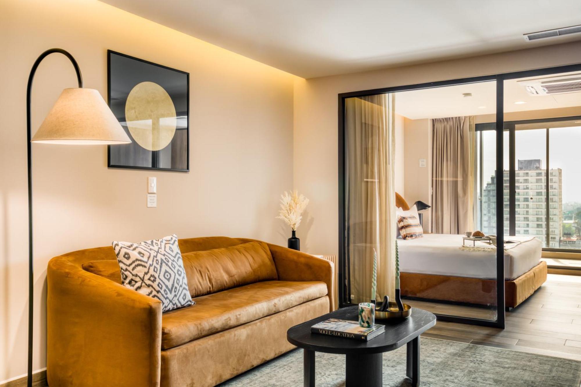 Uliv Cibeles Aparthotel Mexico City Room photo