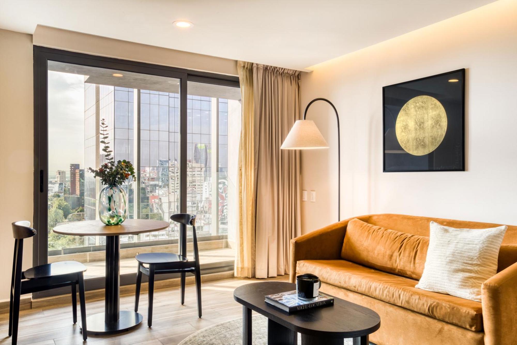 Uliv Cibeles Aparthotel Mexico City Room photo