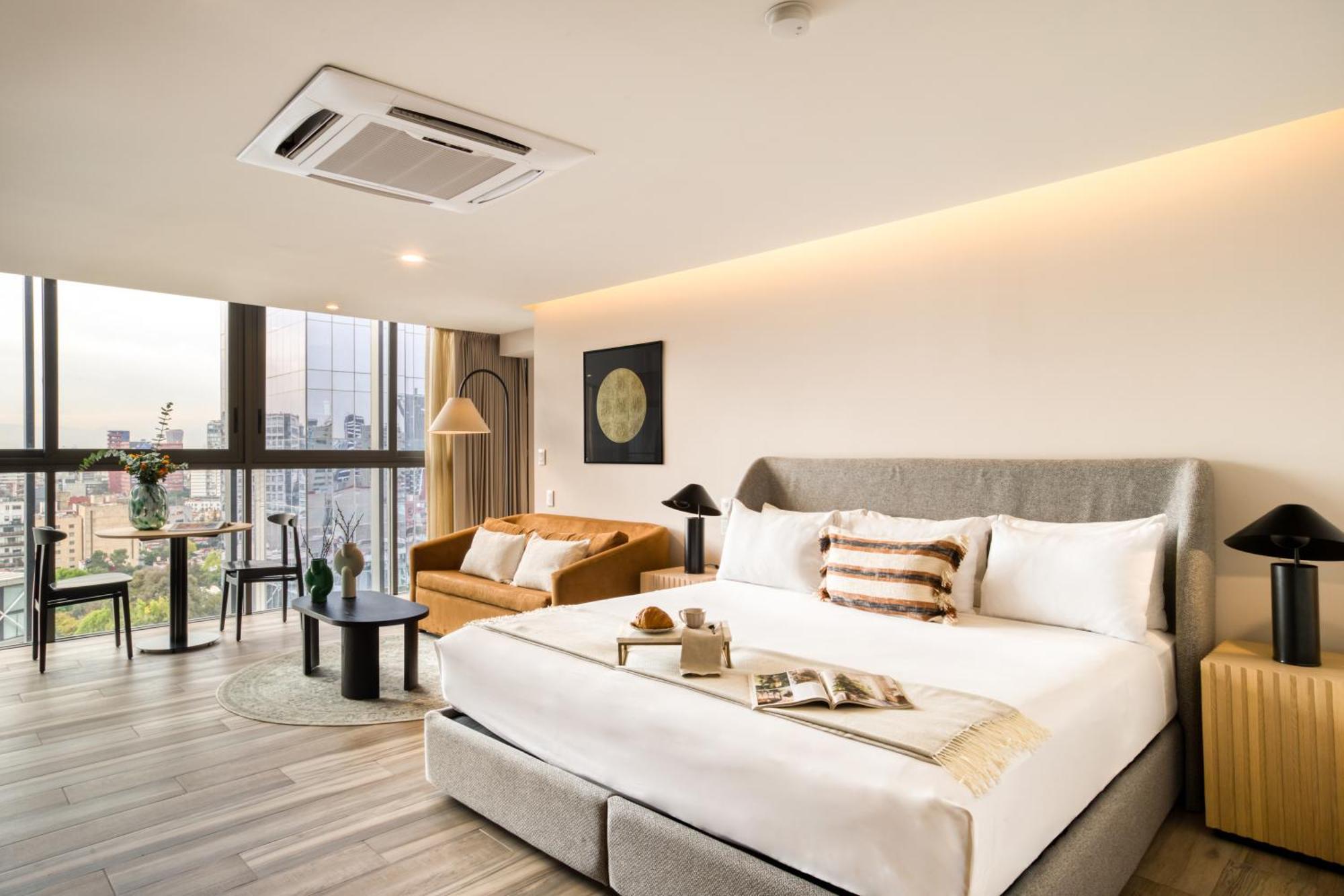 Uliv Cibeles Aparthotel Mexico City Room photo