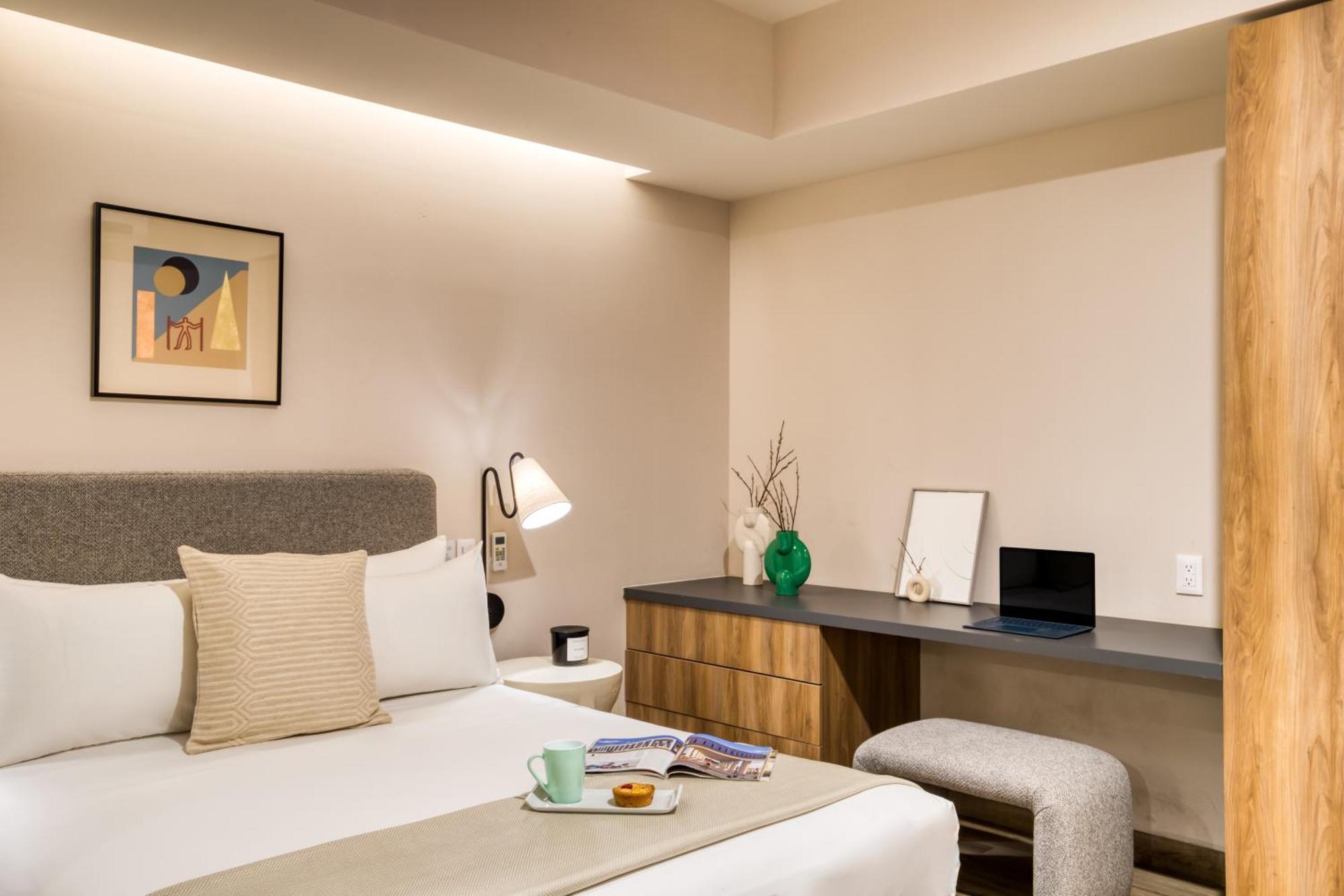 Uliv Cibeles Aparthotel Mexico City Room photo