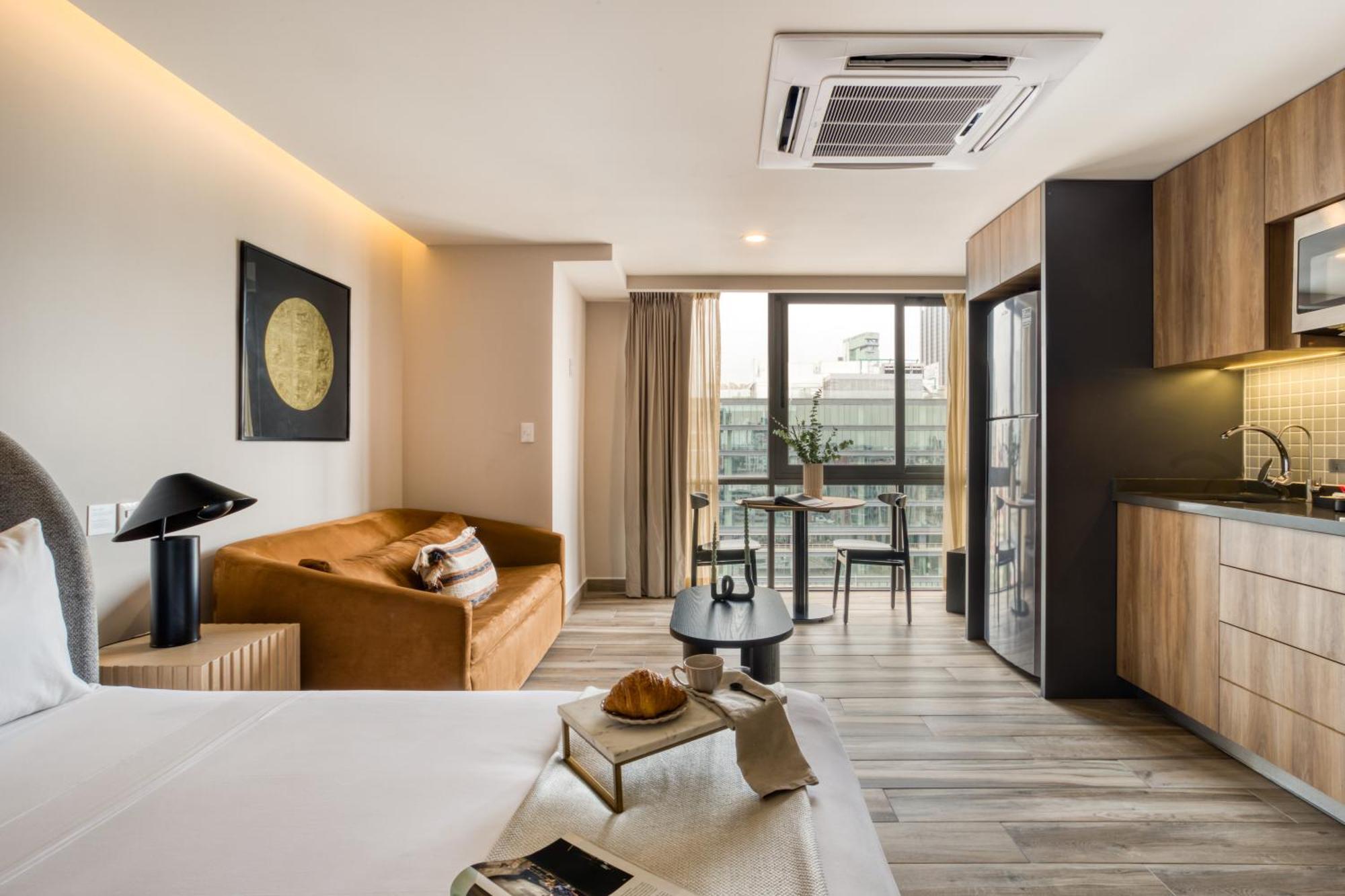 Uliv Cibeles Aparthotel Mexico City Room photo