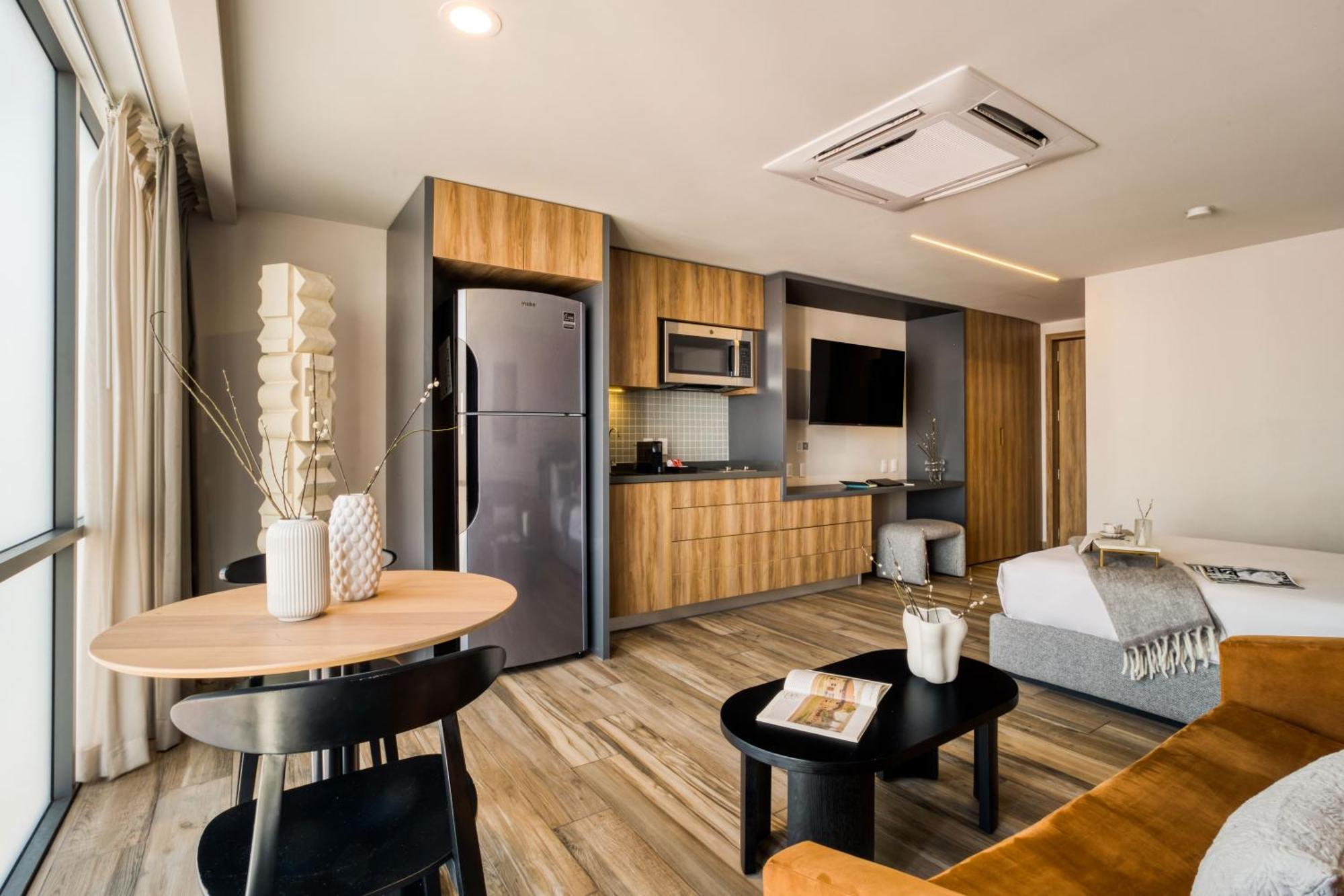 Uliv Cibeles Aparthotel Mexico City Room photo